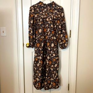 Women’s folk print dress